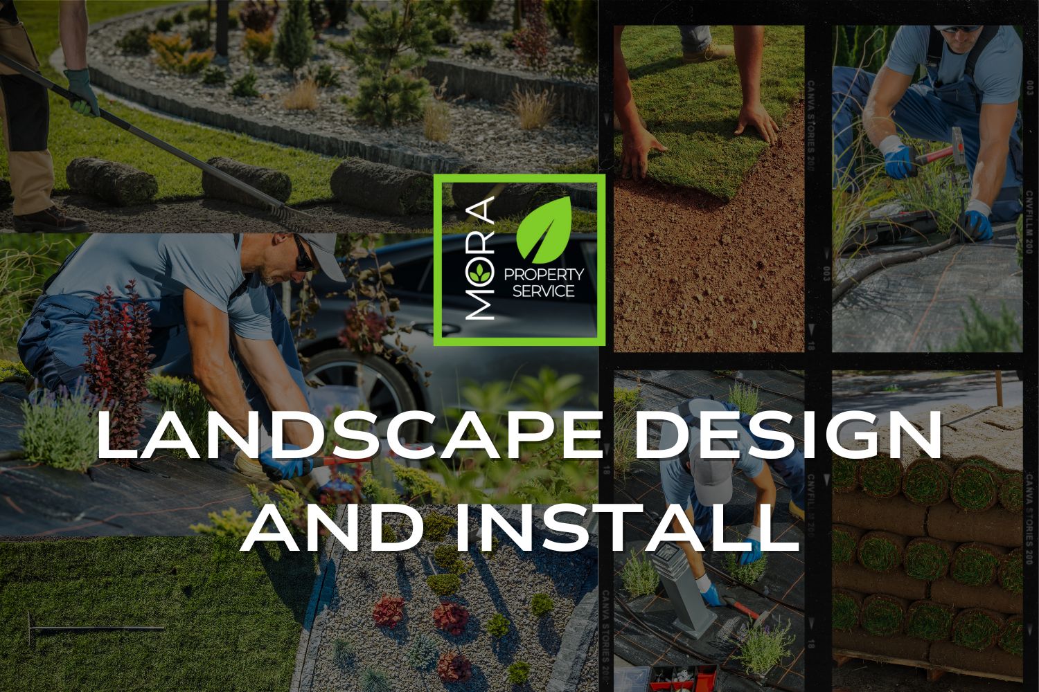 Landscape Design and Install - Mora Property Service